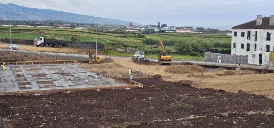 Inicio da Construção das Moradias do Lote 8