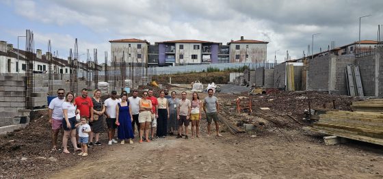 Visita dos Cooperantes do Lote 8 á Obra